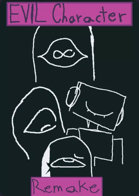 Evil Character Remake by @theSNYS