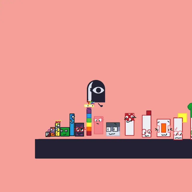 Cute numberblocks by @zer02