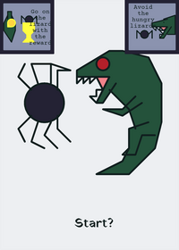 Spider dodge!