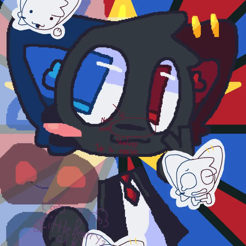 Fanart 4 @RBblackfox :3 by @LittleBearry