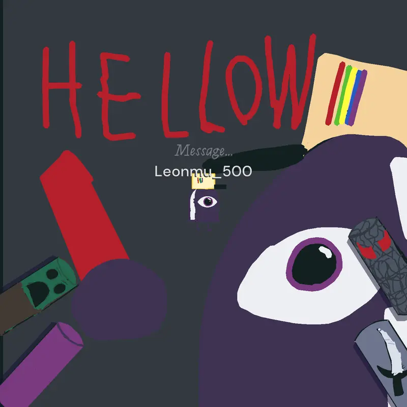 Battle for drawing by @Leonmu_500