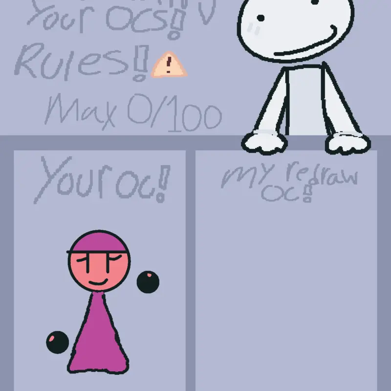 Draw my oc bro by @lunathenotlazyanimator