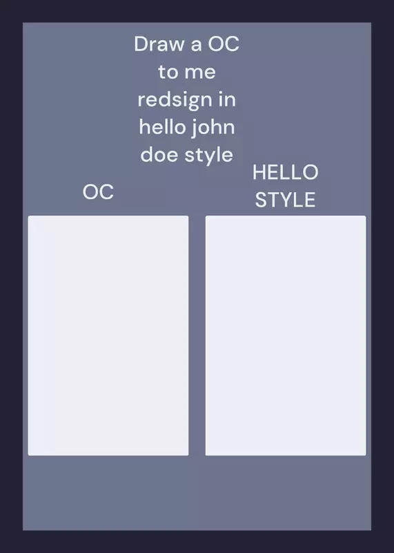Hello john doe style by @bluududHp