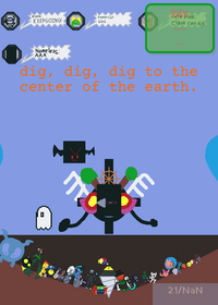 DIG TO THE CENTER OF THE EARTH!