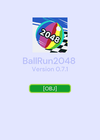 Ball Run 2048 Game