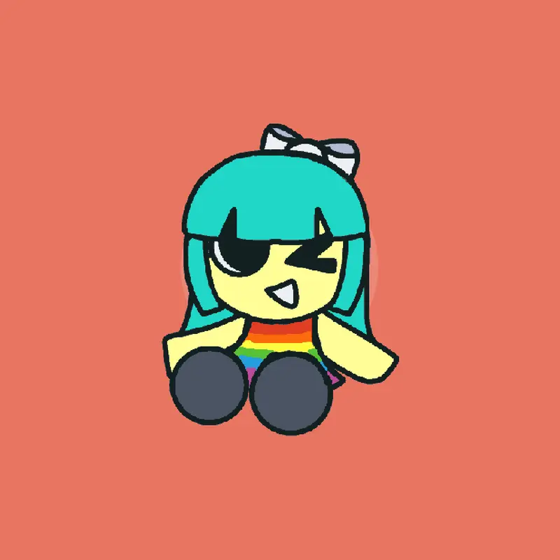 Shapes plush by @Shapes_the_sillyd