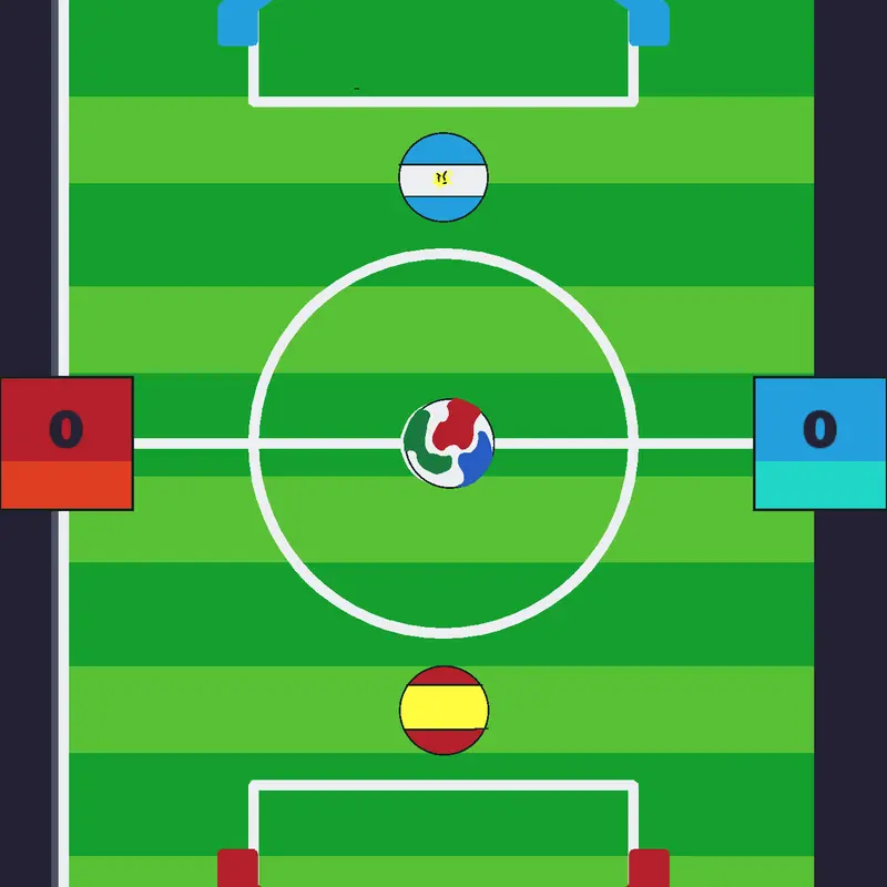 Spain and Argentina by @Kalebinho12