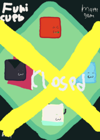 Funni cube merge gaem 🐈‍⬛🐈🐱
