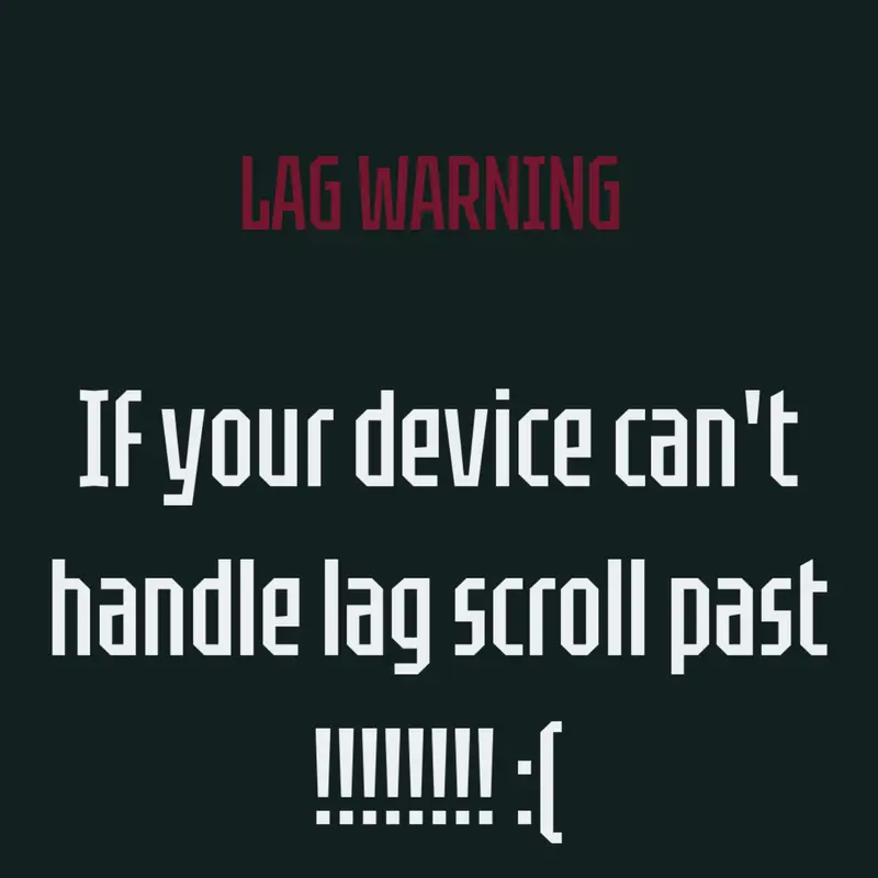 ⚠️LAG WARNING:(⚠️ by @urlocallaugherXD