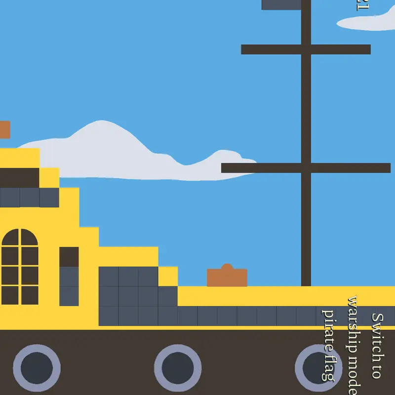 Pirate ship by @AmaaIbrahimAsiaPacific