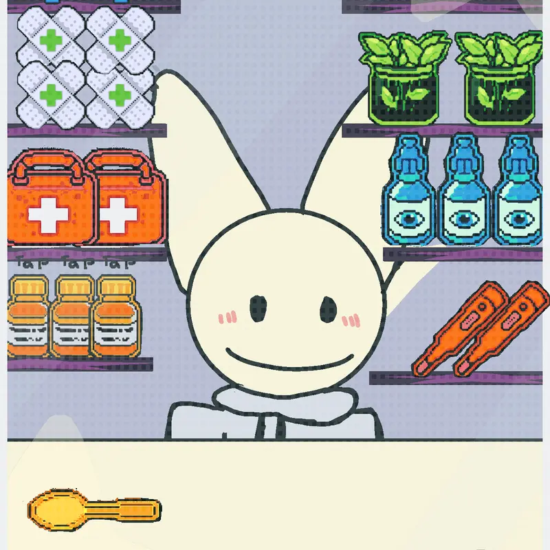 可愛的兔子🐰 by @drab-shark686