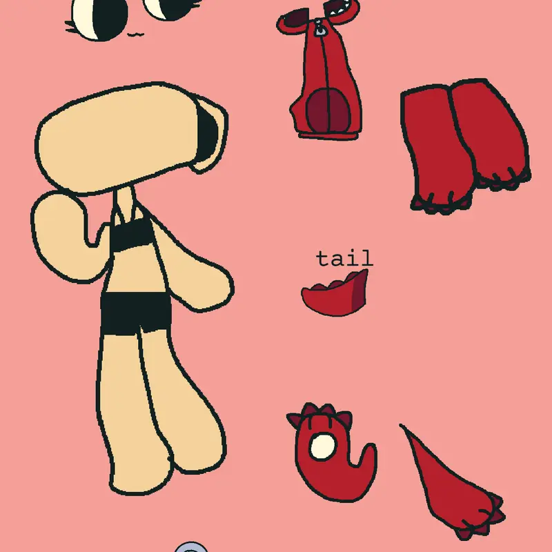 dw puzzle shelly by @yaxad_CAT