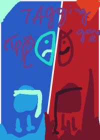 Tagger game