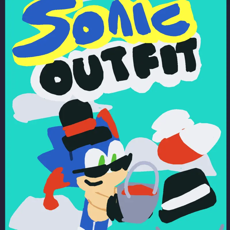Sonic outfit by @derk_castle