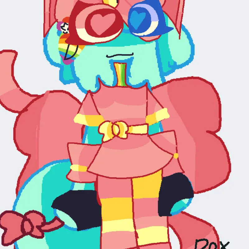Dandy's world by @yellowpink_kawaiicat25