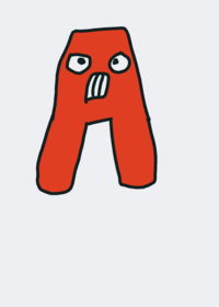 Letter A