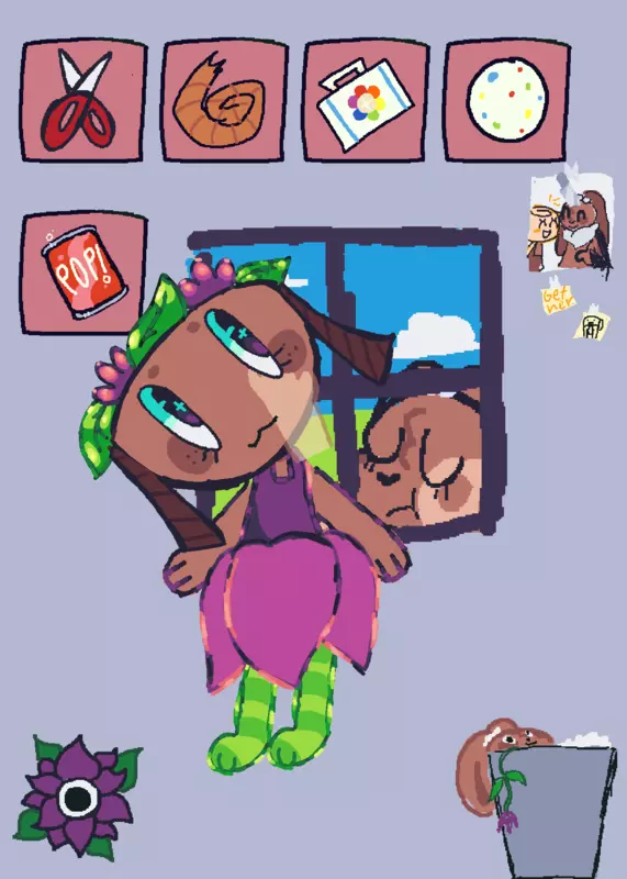 Dandy world bassie by @flowerbasket