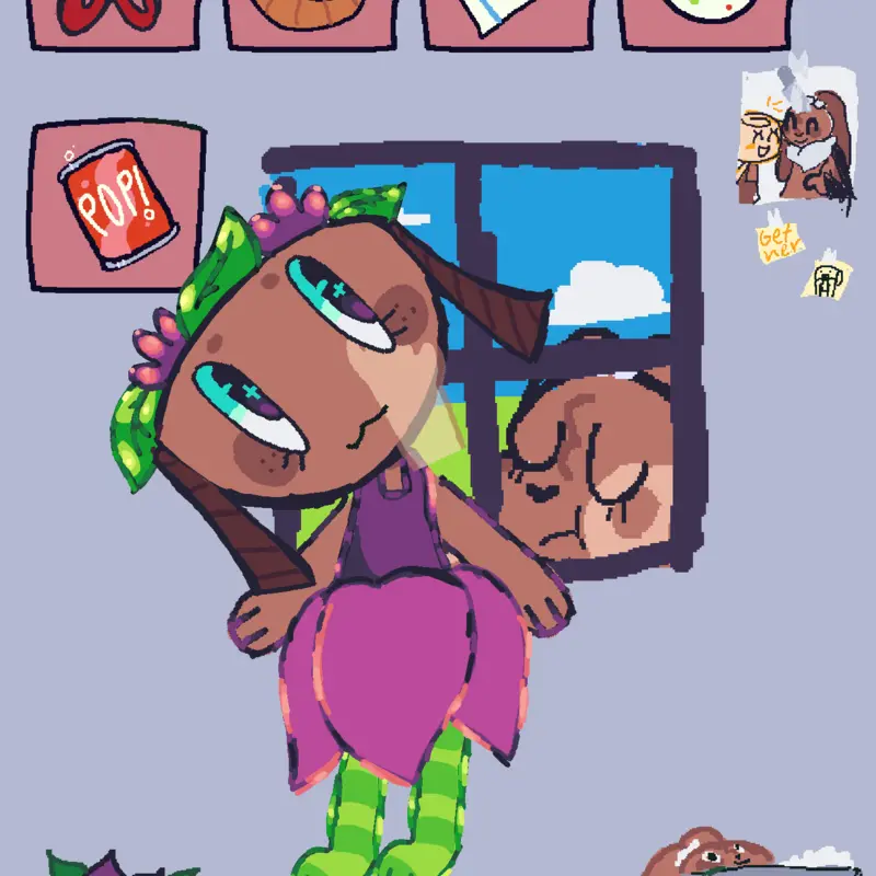 Dandy world bassie by @flowerbasket