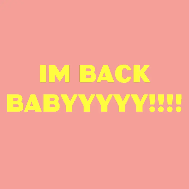 IM BACK!! by @DolphRed09_Official