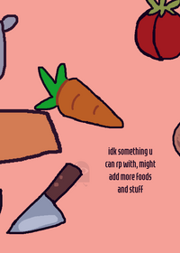 roleplay game with foods and stuff