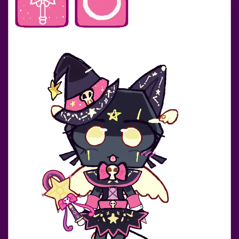 Wicked stitch scraps ragdoll by @StarJelly