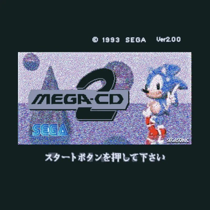 Sega mega CD 2 startup by @Sonicboyteam