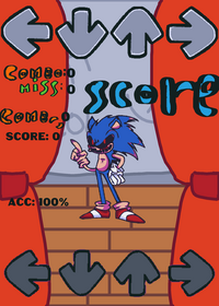 sonic.exe you can’t run fnf