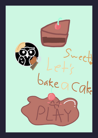 Bake a chocolate cake