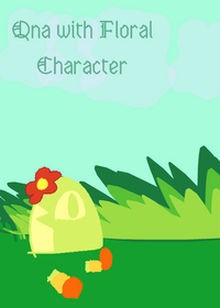 Qna with Floral Character
