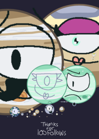 Solar system family photo