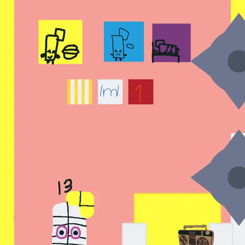 Take care of 13 #raise #numberblocks by @popo_and_nana_2025