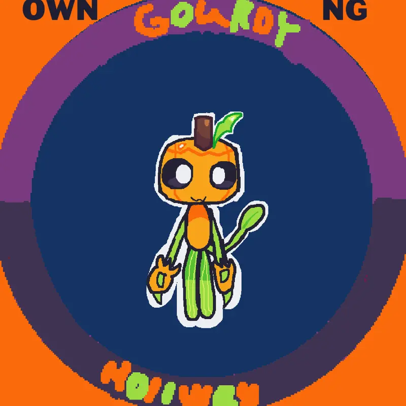 #gourdy #gourdyxtoodle #gourdythepumpkin by @GOURDY-HOLLOWAY