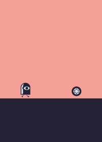 Character transform into ball Character!