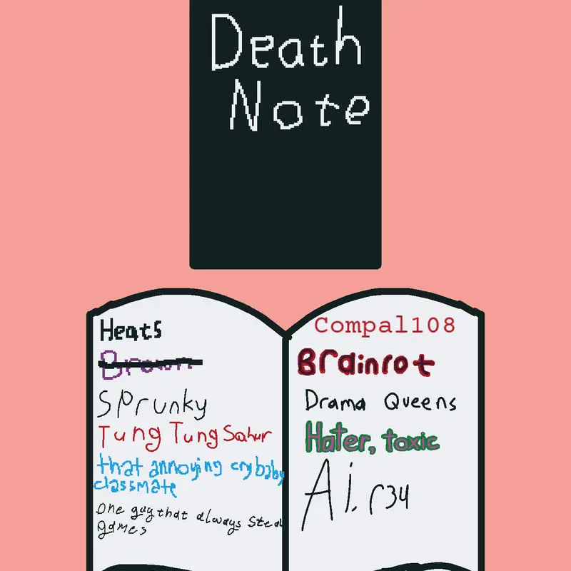Death note by @mari_cat17
