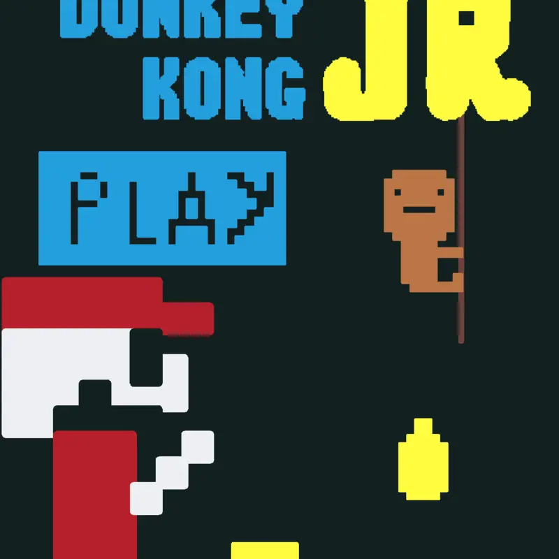 Donkey Kong junior Atari 2600 by @christoper_123