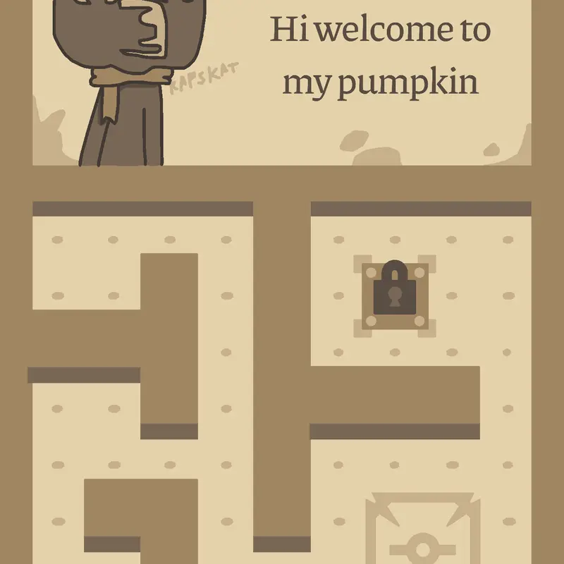 punpkin maze backroom by @Gamemaker129