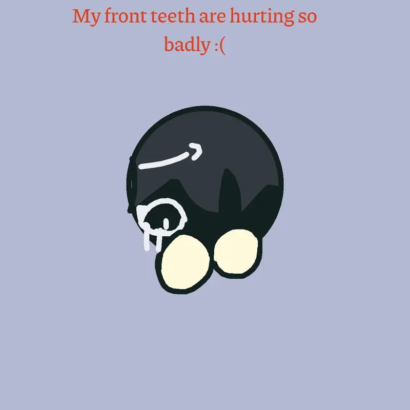 My teeth by @adrianac