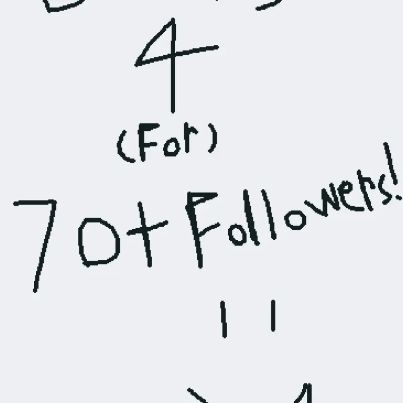 70+ followers! by @Y0UR_L0C4L_C0SM0