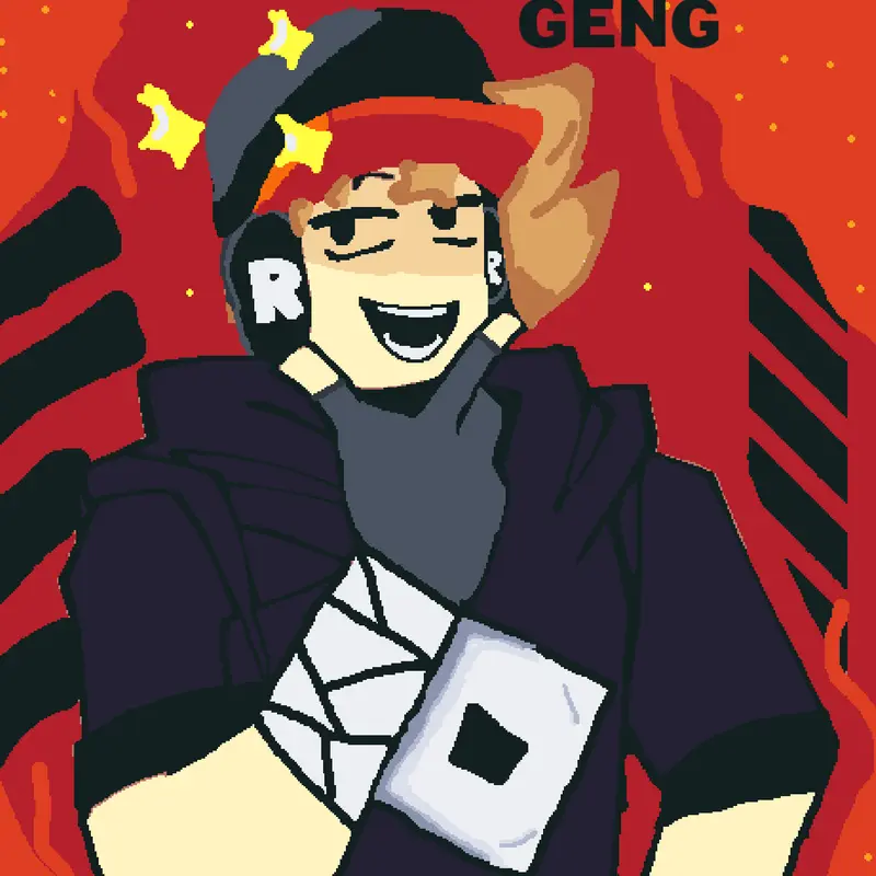 Surprise i actually drew your oc:) Geng by @Nahtaniel___
