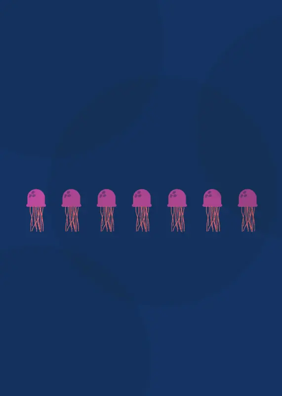 Jellyfish orchestra by @baltazr