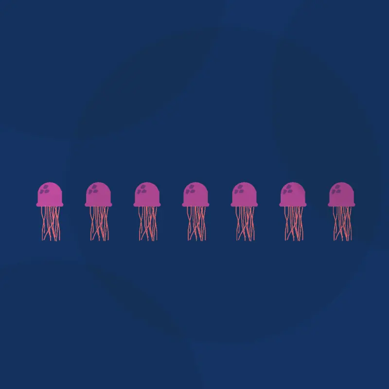 Jellyfish orchestra by @baltazr