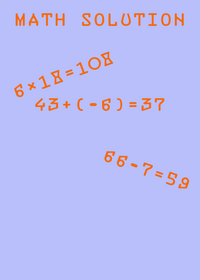 These are Add, Subtract, Multiplication