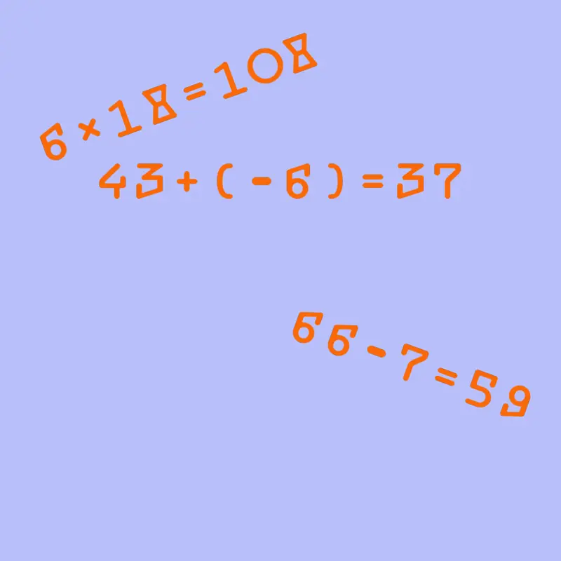 These are Add, Subtract, Multiplication by @stanleydelve