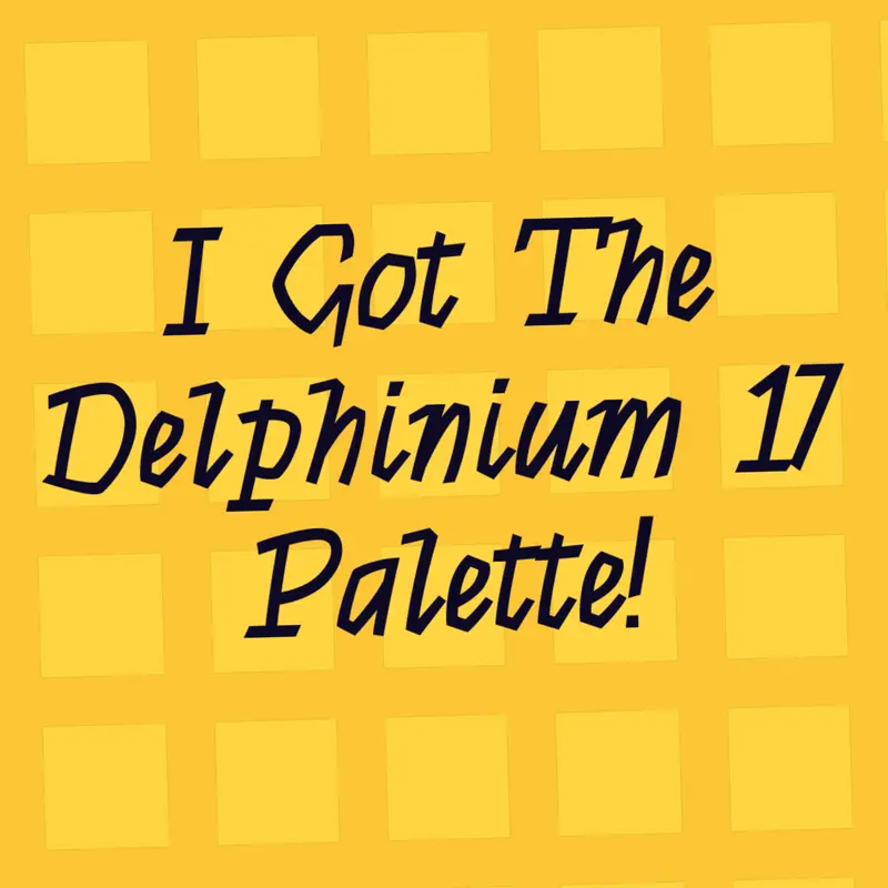 I Got The Delphinium 17 Palette! by @CooperFan5