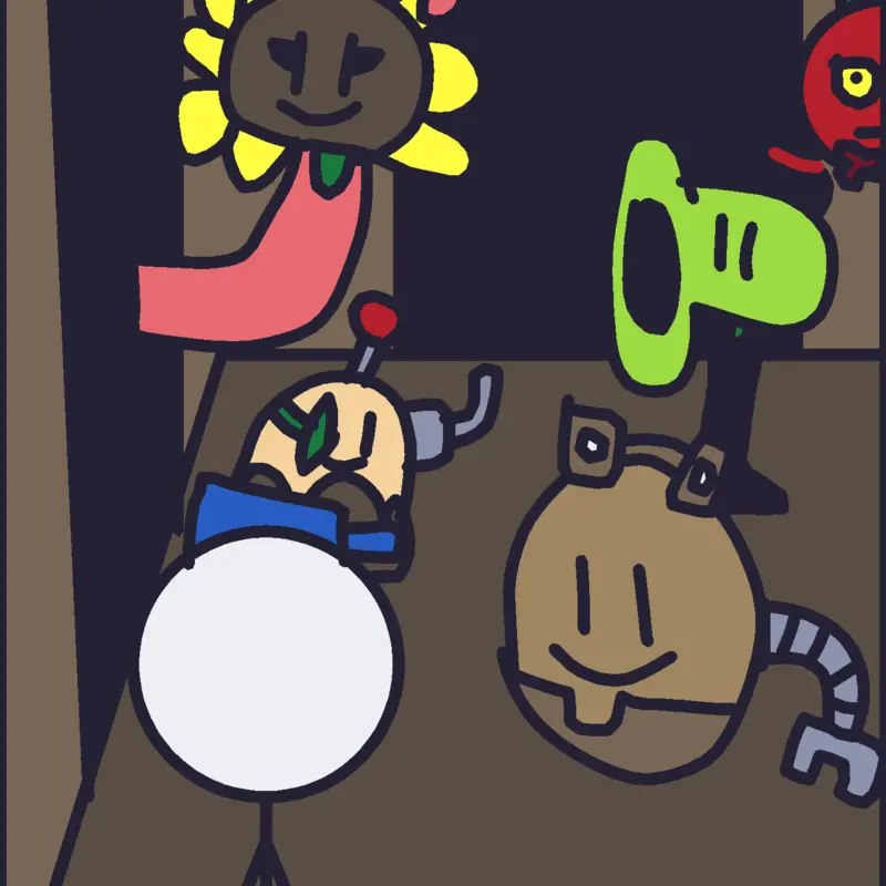 Five nights at peashooters #fnaffangame by @Anthony_202030