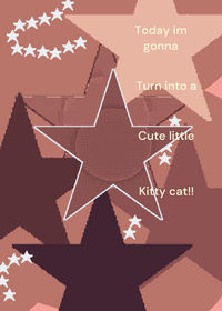 Mina as a cat! Jade coming soon!!:3
