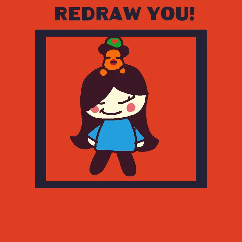 Redrawing Characters by @Natsya_SillyWOY