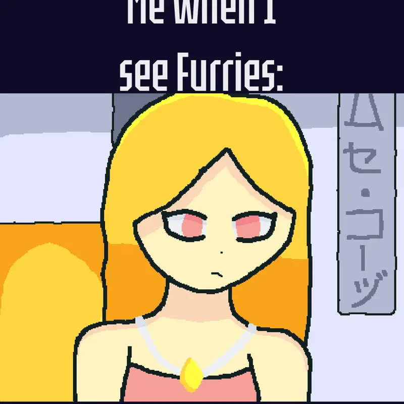 Kuku runs over a furry with a car by @kukugaming
