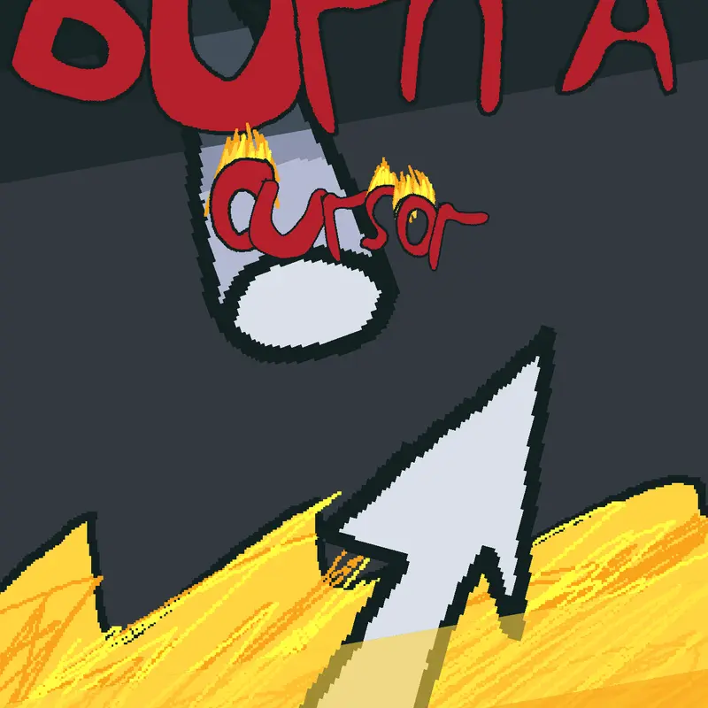Burn a cursor by @Bilo8