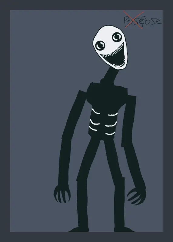 Terrifier ragdoll by @berryblue_games26